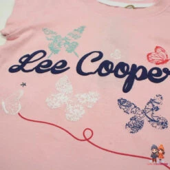 Lee Cooper Kinder Mädchen T-Shirt Kurzarm Shirt -Bekleidung Peripherie https www.kiddystores.fr 105440 lee cooper t shirt kurzarm