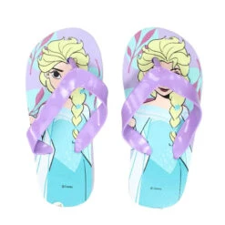 Disney Die Eiskönigin Elsa Kinder Flip Flops Latschen Zehentrenner -Bekleidung Peripherie https www.kiddystores.fr 115570 frozen flip flop fuer den strand
