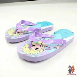 Disney Die Eiskönigin Elsa Kinder Flip Flops Latschen Zehentrenner -Bekleidung Peripherie https www.kiddystores.fr 115571 frozen flip flop fuer den strand