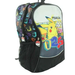 Pokemon Pikachu Jungen Rucksack Schultasche Backpack Tasche Gr. 40x27x14 Cm