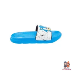 Sonic The Hedgehog 3D Optik Kinder Sandalen Badeschuhe -Bekleidung Peripherie https www.kiddystores.fr 129776 sonic slide