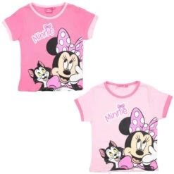 Disney Minnie Maus Figaro Kinder Kurzarm T-Shirt Shirt