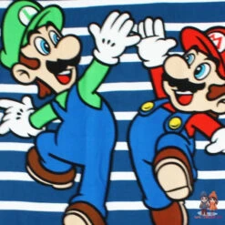 Super Mario Luigi Kinder Mikrofaser Strandtuch Badetuch XL 70x140 Cm -Bekleidung Peripherie https www.kiddystores.fr 131427 super mario badetucha