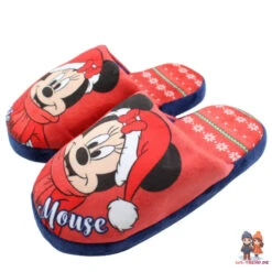 Disney Mickey Maus Kinder Hausschuhe Slipper Schlüpfschuhe Pantoffeln