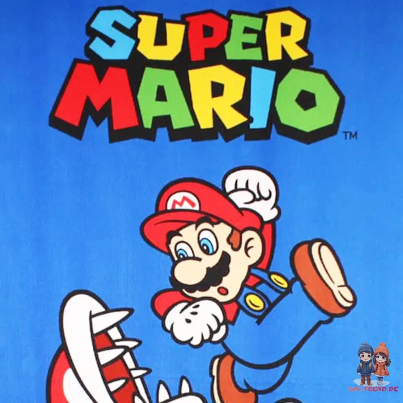 Super Mario Kinder Mikrofaser Strandtuch Badetuch Handtuch XL 70x140 Cm 4 Super Mario Kinder Mikrofaser Strandtuch Badetuch Handtuch XL 70x140 Cm – Bild 2