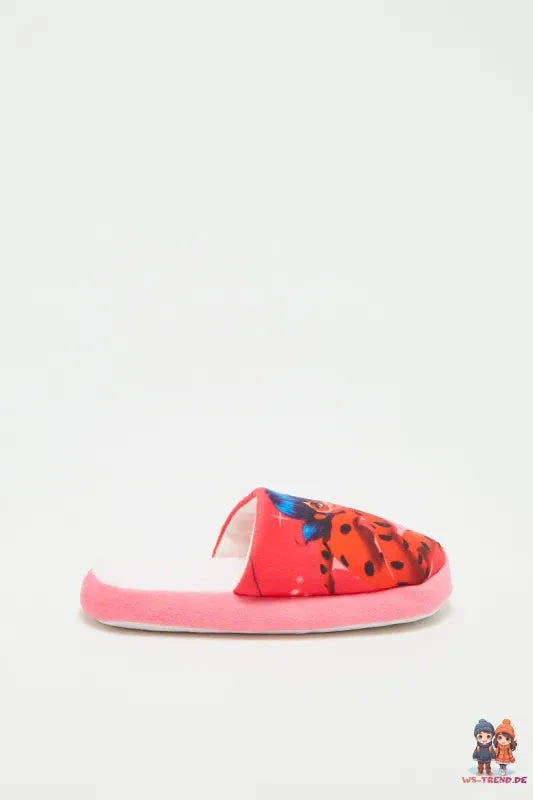 Miraculous Ladybug Kinder Mädchen Hausschuhe Slipper Pantoffeln 5 Miraculous Ladybug Kinder Mädchen Hausschuhe Slipper Pantoffeln – Bild 3