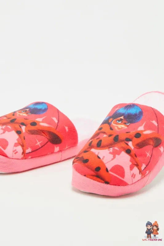 Miraculous Ladybug Kinder Mädchen Hausschuhe Slipper Pantoffeln 6 Miraculous Ladybug Kinder Mädchen Hausschuhe Slipper Pantoffeln – Bild 4