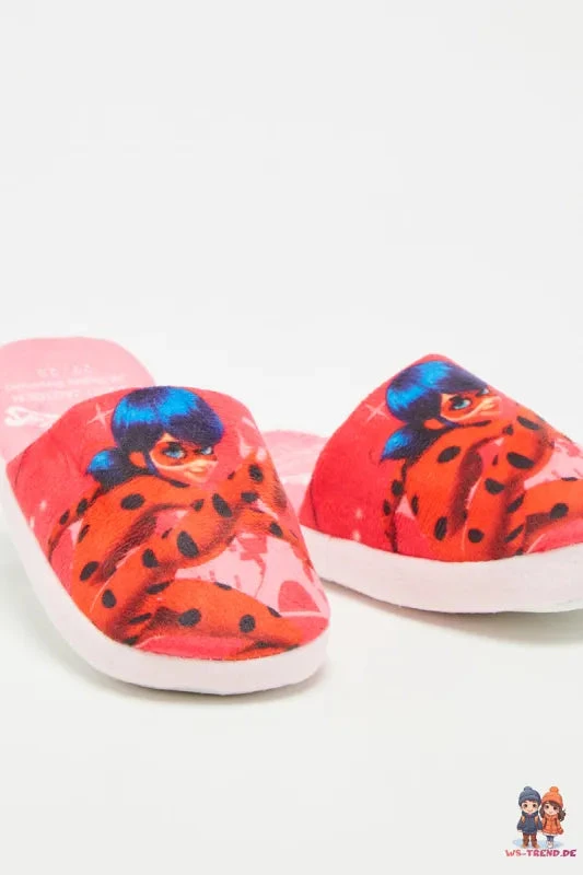 Miraculous Ladybug Kinder Mädchen Hausschuhe Slipper Pantoffeln 10 Miraculous Ladybug Kinder Mädchen Hausschuhe Slipper Pantoffeln – Bild 8