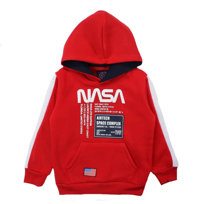 NASA Space Center Kinder Jugend Jungen Kapuzen Hoodie Pullover 4 NASA Space Center Kinder Jugend Jungen Kapuzen Hoodie Pullover – Bild 2
