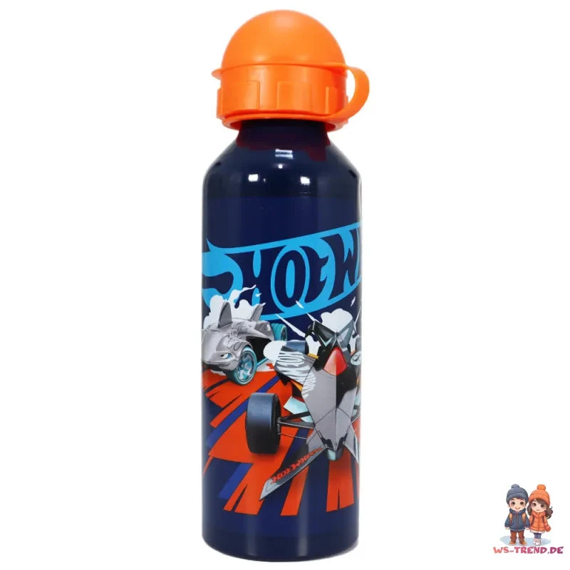 Hot Wheels Alu Wasserflasche Trinkflasche Flasche 500 Ml 4 Hot Wheels Alu Wasserflasche Trinkflasche Flasche 500 Ml – Bild 2