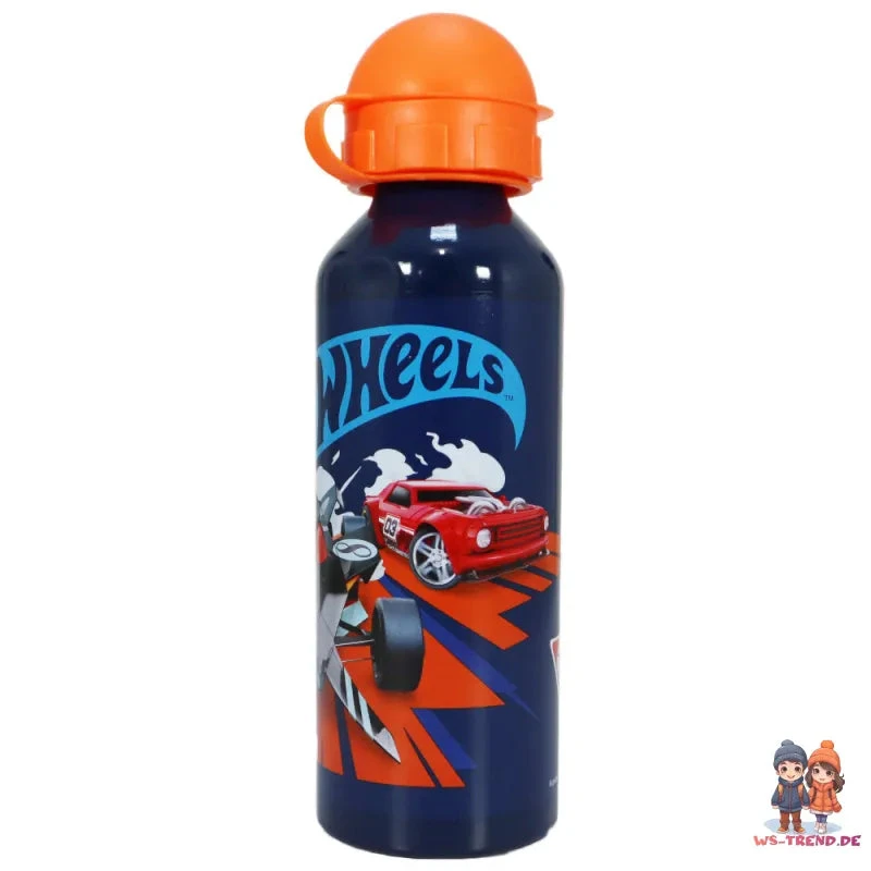 Hot Wheels Alu Wasserflasche Trinkflasche Flasche 500 Ml 5 Hot Wheels Alu Wasserflasche Trinkflasche Flasche 500 Ml – Bild 3