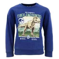 Jurassic World Kinder Jungen Pullover Pulli
