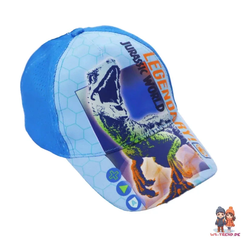 Jurassic World Velociraptor Blu Kinder Baseball Kappe 5 Jurassic World Velociraptor Blu Kinder Baseball Kappe – Bild 3