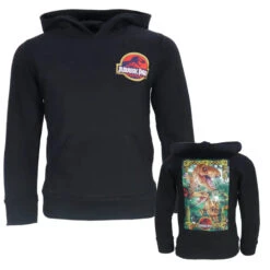 Jurassic Park T-Rex Kinder Jungen Kapuzen Hoodie Pullover Pulli