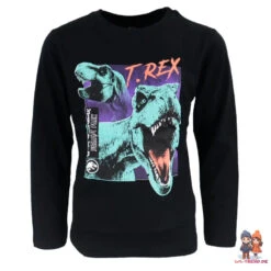 Jurassic World T-Rex Blue Jungen Kinder Pyjama Schlafanzug -Bekleidung Peripherie jw pyjam lang 01b