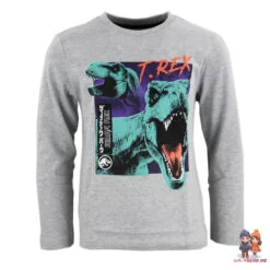 Jurassic World T-Rex Blue Jungen Kinder Pyjama Schlafanzug -Bekleidung Peripherie jw pyjam lang 01e