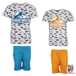 Jurassic World T-Rex Jungen Pyjama Schlafanzug