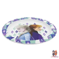 Disney Die Eiskönigin Elsa Kinder Geschirr-Set 3 Teilig -Bekleidung Peripherie kids micro plate frozen ice magic 1