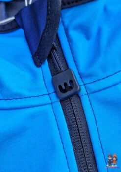 WAMU Mosaic Softshelljacke Kinder Jungen Jacke Mit Kapuze 33 WAMU Mosaic Softshelljacke Kinder Jungen Jacke Mit Kapuze -Bekleidung Peripherie kids softshell jacket mosaic blue