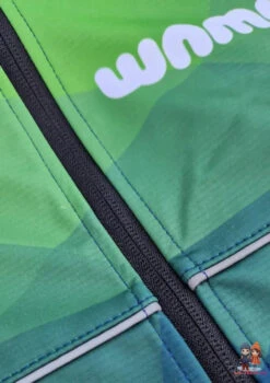 WAMU Mosaic Softshelljacke Kinder Jungen Jacke Mit Kapuze 36 WAMU Mosaic Softshelljacke Kinder Jungen Jacke Mit Kapuze -Bekleidung Peripherie kids softshell jacket mosaic green 1