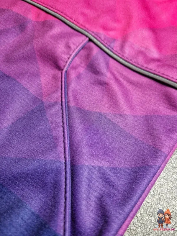 WAMU Mosaic Softshelljacke Kinder Jacke Mit Kapuze 8 WAMU Mosaic Softshelljacke Kinder Jacke Mit Kapuze – Bild 6