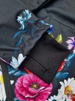 WAMU Wild Flowers Softshelljacke Kinder Jacke Mit Kapuze -Bekleidung Peripherie kids softshell jacket wild flowers 10