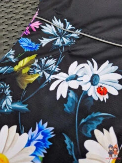 WAMU Wild Flowers Softshelljacke Kinder Jacke Mit Kapuze -Bekleidung Peripherie kids softshell jacket wild flowers 12