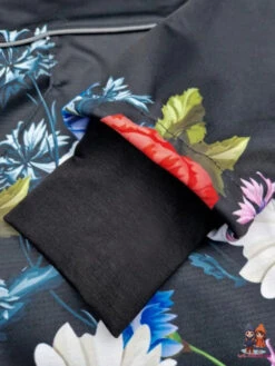 WAMU Wild Flowers Softshelljacke Kinder Jacke Mit Kapuze -Bekleidung Peripherie kids softshell jacket wild flowers 9