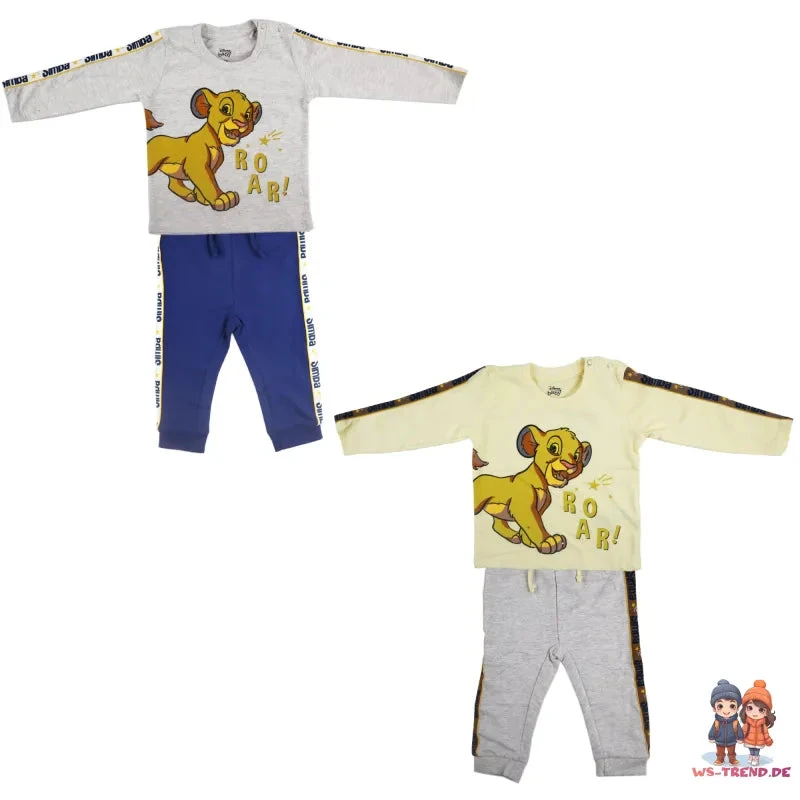 Disney König Der Löwen Simba Baby Jungen Set Shirt Plus Hose 3 Disney König Der Löwen Simba Baby Jungen Set Shirt Plus Hose