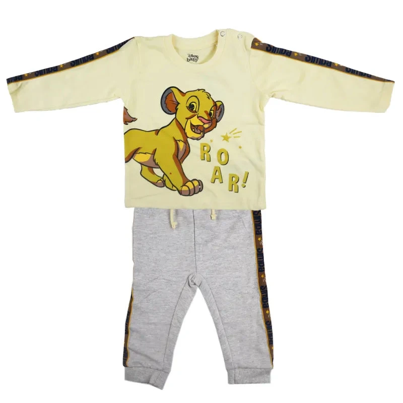 Disney König Der Löwen Simba Baby Jungen Set Shirt Plus Hose 4 Disney König Der Löwen Simba Baby Jungen Set Shirt Plus Hose – Bild 2
