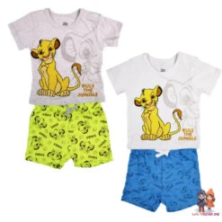 Disney König Der Löwen Simba Baby Jungen T-Shirt Plus Shorts
