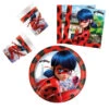 Miraculous Ladybug Geburtstag Deko Set 36tlg.Geschirr Partyset Kindergeburtstag 1 Miraculous Ladybug Geburtstag Deko Set 36tlg.Geschirr Partyset Kindergeburtstag -Bekleidung Peripherie ladyb party