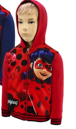 Ladybug Kapuzenjacke Hoodie - Größe 104 Bis 140 Cm -Bekleidung Peripherie ladybug kapuzenjacke hoodie 104 140 619
