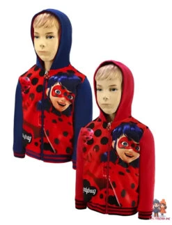 Ladybug Kapuzenjacke Hoodie - Größe 104 Bis 140 Cm