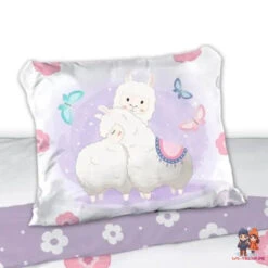 Lama Baby Bettwäsche 2tlg Set 100x135 40x60 Cm 100% Baumwolle 7 Lama Baby Bettwäsche 2tlg Set 100x135 40x60 Cm 100% Baumwolle -Bekleidung Peripherie lama bettw 01c
