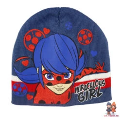 Miraculous Ladybug Kinder 3tlg. Herbst Wintermütze Schal Plus Handschuhe -Bekleidung Peripherie lb 3er set 01e