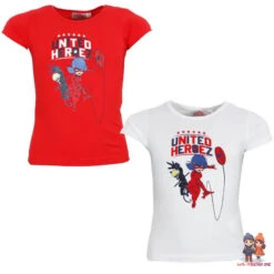 Miraculous Ladybug Cat Noir Mädchen Kinder T-Shirt Shirt