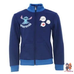 Disney Stitch Kinder Fleece Joggingset Sporthose Hose Sweater Jacke -Bekleidung Peripherie lil jogg 01h