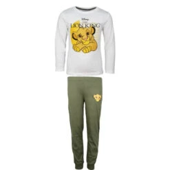 Disney König Der Löwen Simba Kinder Pyjama Schlafanzug -Bekleidung Peripherie loewen pyjama 01d