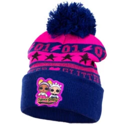 LOL Surprise - Kinder Herbst Wintermütze Bommelmütze -Bekleidung Peripherie lol 18 324 1winter hats for kids disney wholesale 0144