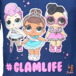 LOL Surprise Glamlife Kinder Mädchen Langarm T-Shirt Langarmshirt -Bekleidung Peripherie lol langarm 01b