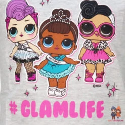 LOL Surprise Glamlife Kinder Mädchen Langarm T-Shirt Langarmshirt -Bekleidung Peripherie lol langarm 01d