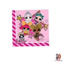 LOL Surprise Partyset Deko Set 36tlg. 9 LOL Surprise Partyset Deko Set 36tlg. -Bekleidung Peripherie lol set 01d