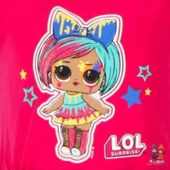 LOL Surprise Girls Kinder Mädchen Tüllkleid Sommerkleid Kleid -Bekleidung Peripherie lol surprise dress fushiawholesale clothes children ue1131.fushia 1a