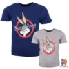 Looney Toons Bugs Bunny Kinder Kurzarm T-Shirt -Bekleidung Peripherie looney toons bugs bunny kinder kurzarm shirt 447