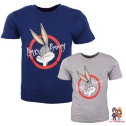 Looney Toons Bugs Bunny Kinder Kurzarm T-Shirt