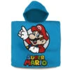 Super Mario Gamer Kinder Poncho Badeponcho 100% Baumwolle 2 Super Mario Gamer Kinder Poncho Badeponcho 100% Baumwolle -Bekleidung Peripherie mario badeponcho 01