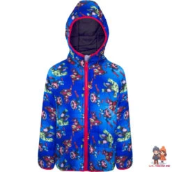 Marvel Avengers Kinder Wende Jacke - Größe 104 Bis 140 -Bekleidung Peripherie marvel avengers kinder wende jacke 104 140 135