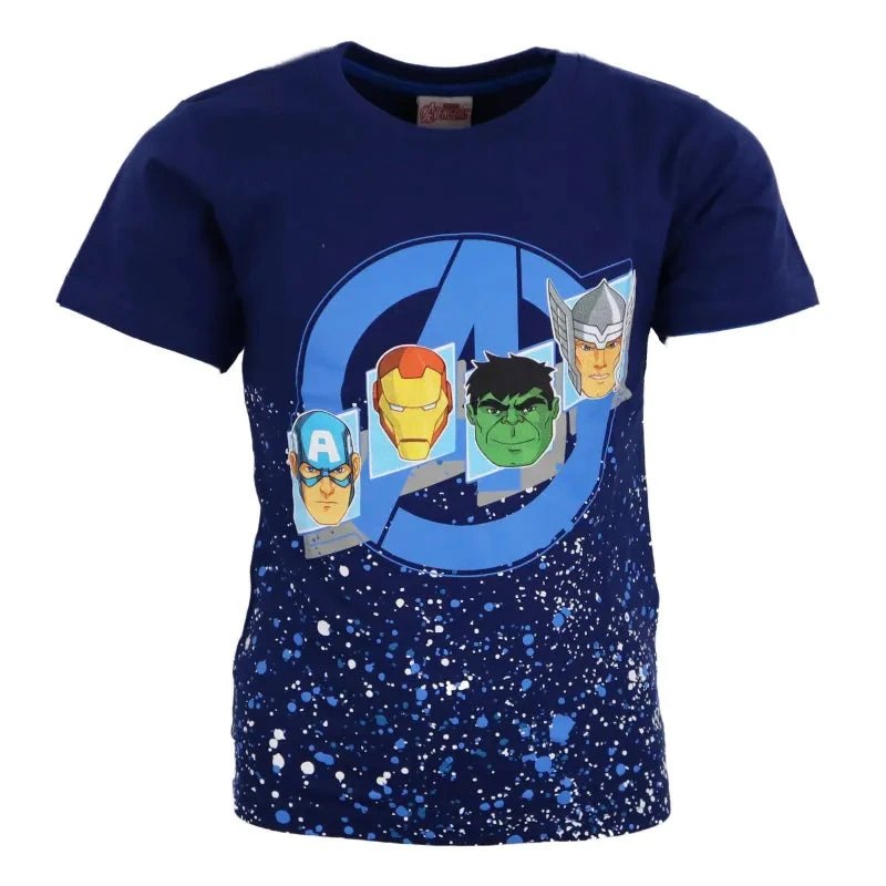 Marvel Avengers Kunder Kurzarm T-Shirt 5 Marvel Avengers Kunder Kurzarm T-Shirt – Bild 3