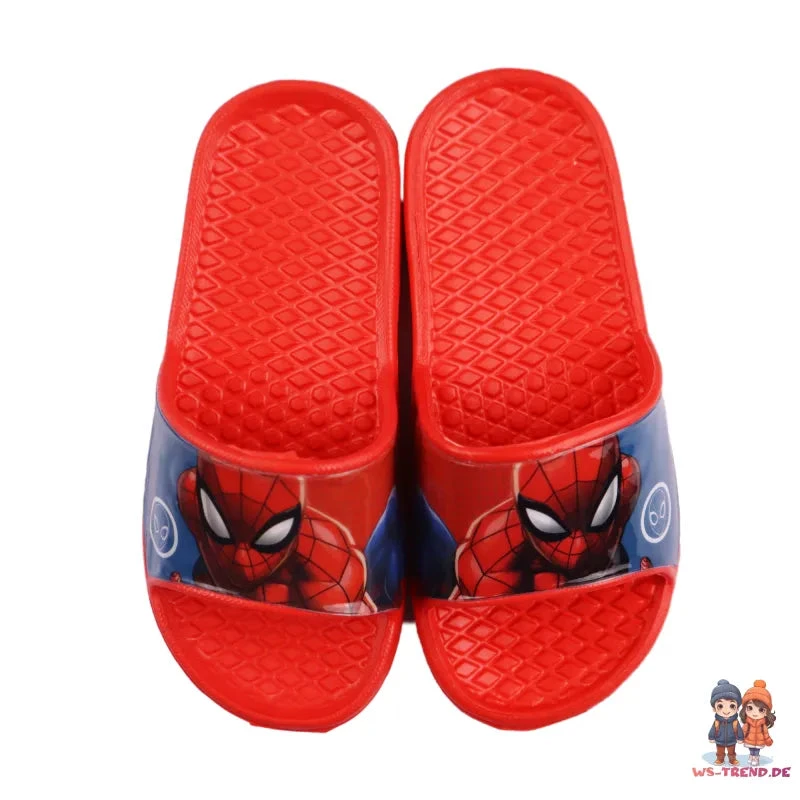 Marvel Spiderman Kinder Badelatschen Sandalen 5 Marvel Spiderman Kinder Badelatschen Sandalen – Bild 3